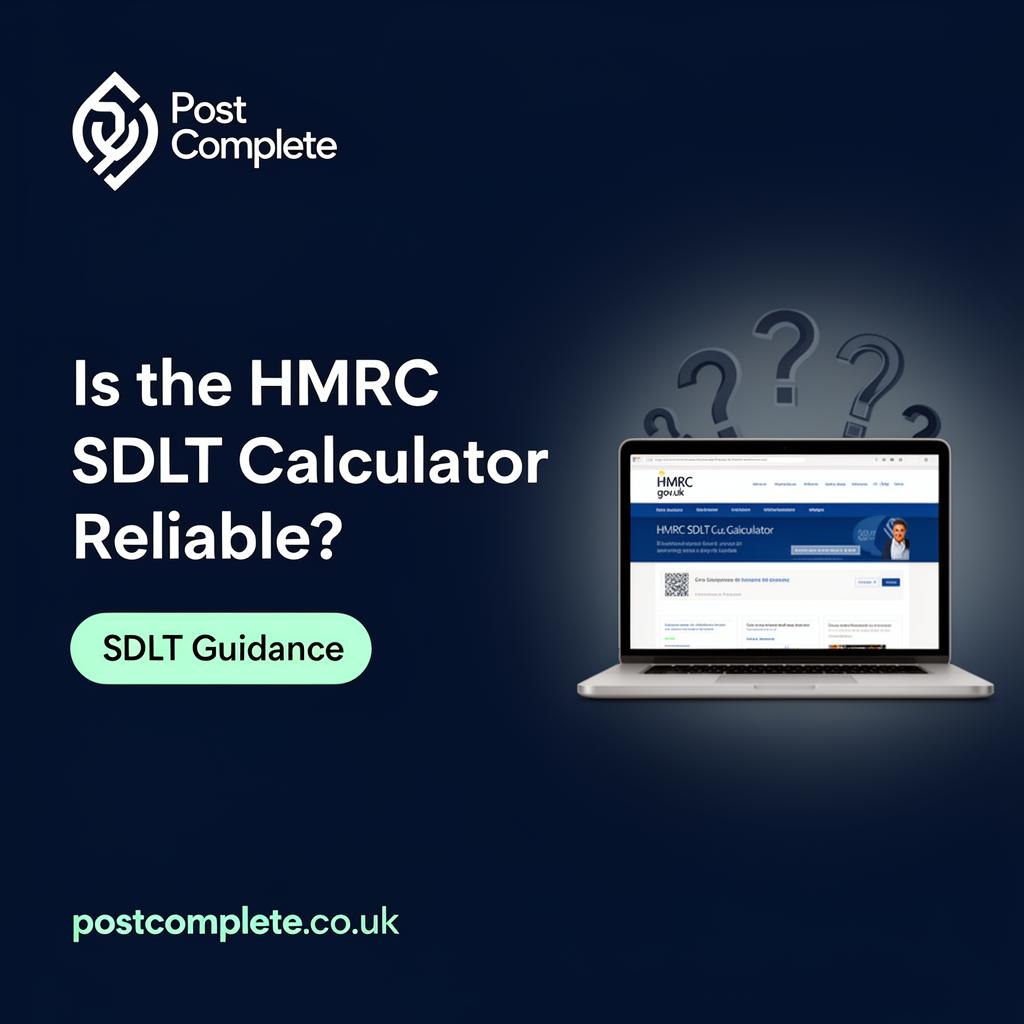 Hsdlt Is the HMRC SDLT Calculator Reliable? What It Misses | Post Complete