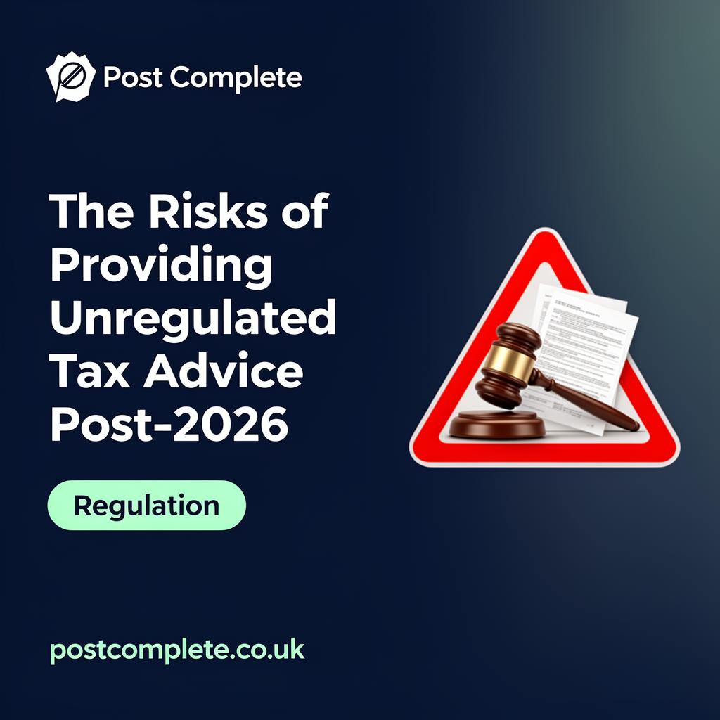 The Risks of Providing Unregulated Tax Advice Post-2026 | Post Complete